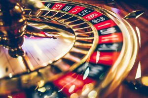 Spinning roulette for gambling